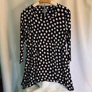 Anne Klein Tunic with High-Low Hem